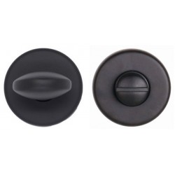 Toiletgarnituur RVS mat-zwart 50mm